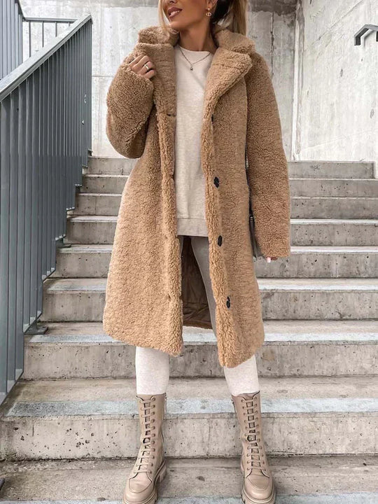 EB | Teddyjacke - Lang & Warm