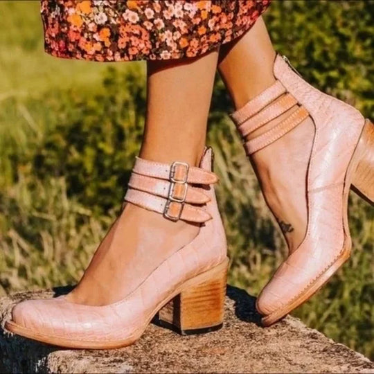 Vintage-Schuhe mit Absätzen EB