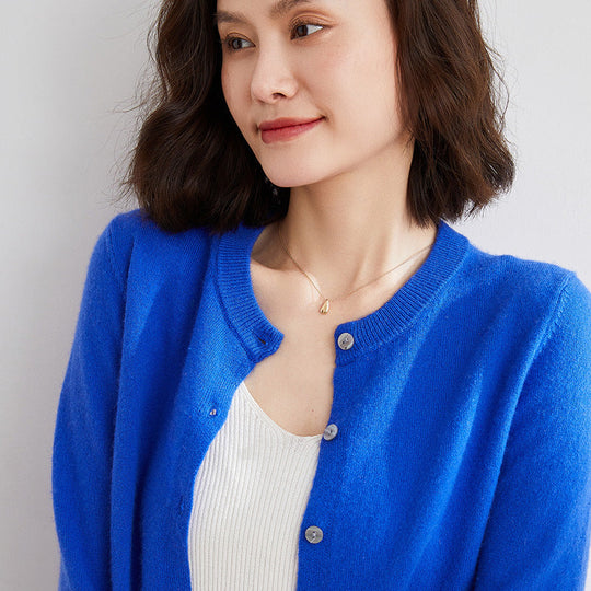 EB | Kuschelige Strickjacke mit Feinem Muster