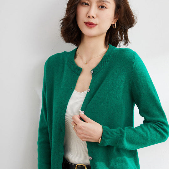 EB | Kuschelige Strickjacke mit Feinem Muster