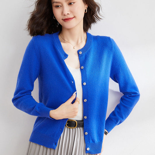 EB | Kuschelige Strickjacke mit Feinem Muster