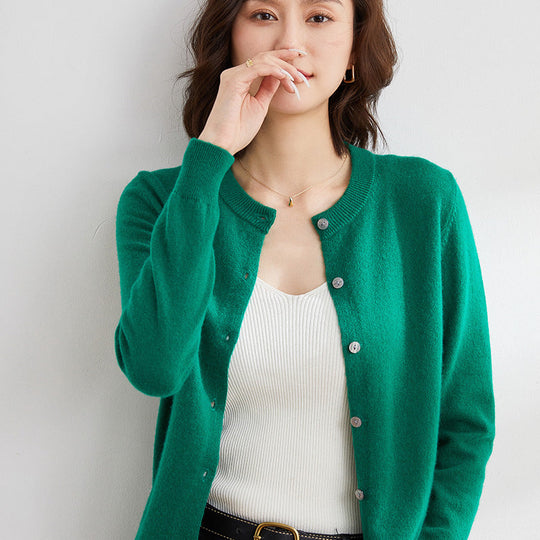EB | Kuschelige Strickjacke mit Feinem Muster