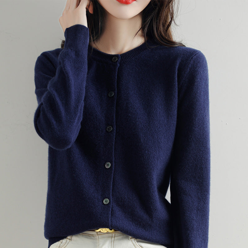 EB | Kuschelige Strickjacke mit Feinem Muster