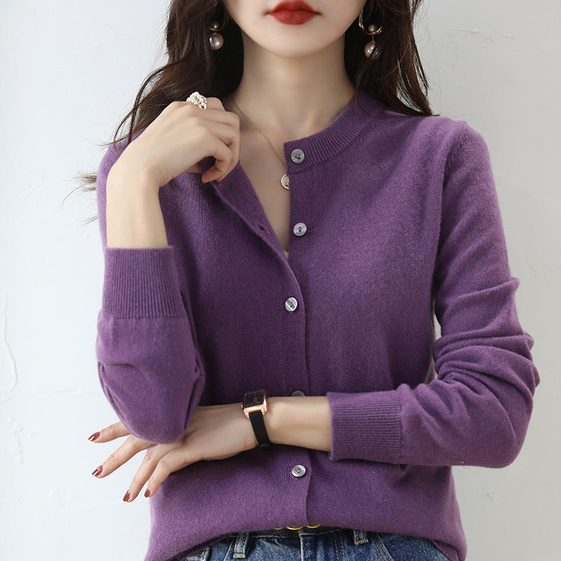 EB | Kuschelige Strickjacke mit Feinem Muster