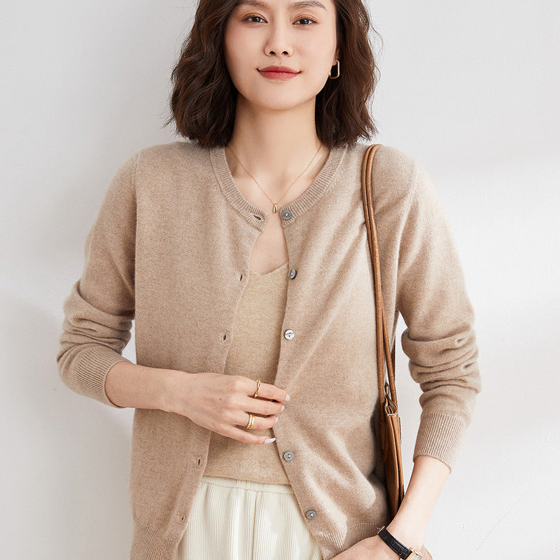 EB | Kuschelige Strickjacke mit Feinem Muster