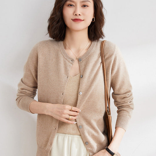 EB | Kuschelige Strickjacke mit Feinem Muster