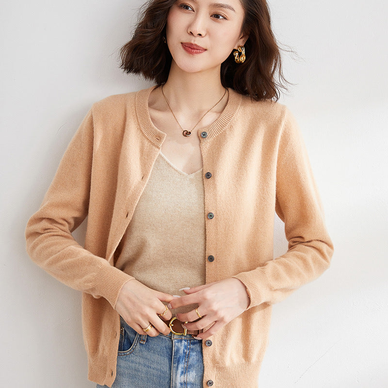 EB | Kuschelige Strickjacke mit Feinem Muster