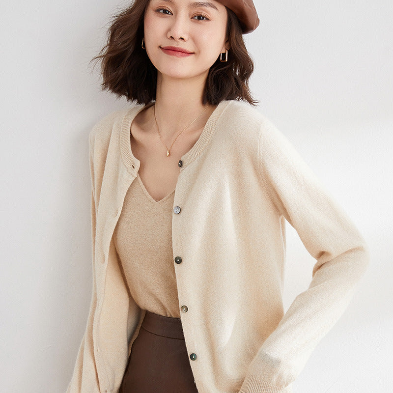EB | Kuschelige Strickjacke mit Feinem Muster