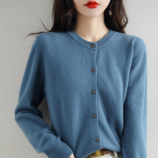 EB | Kuschelige Strickjacke mit Feinem Muster