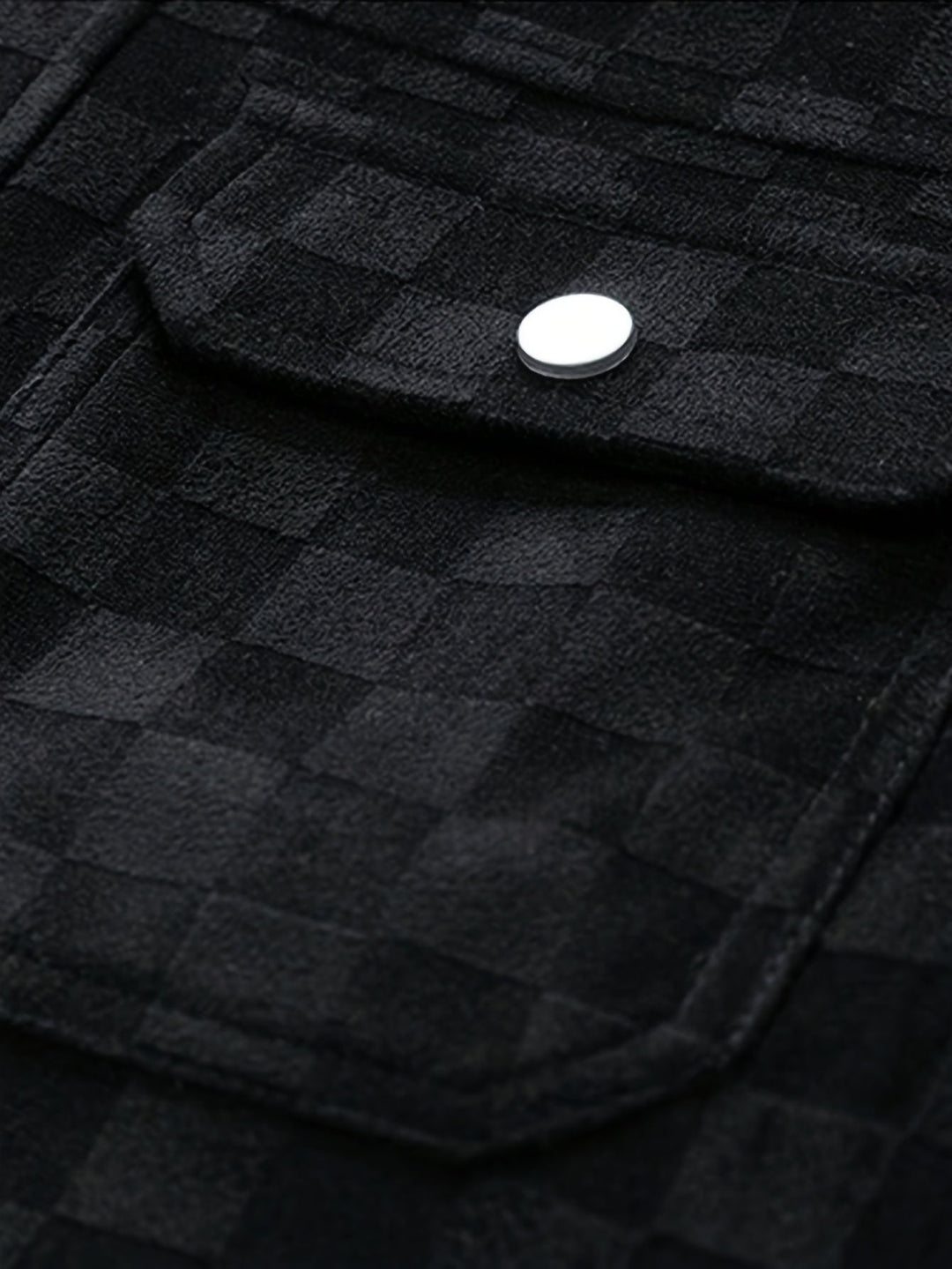 EB | Karierte Wildlederjacke