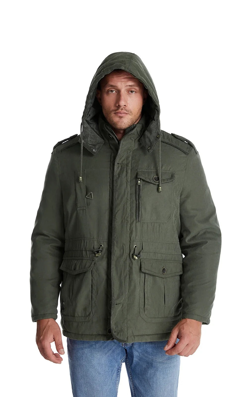 EB | Warme Winterjacke mit Fleece-Futter Gippeto