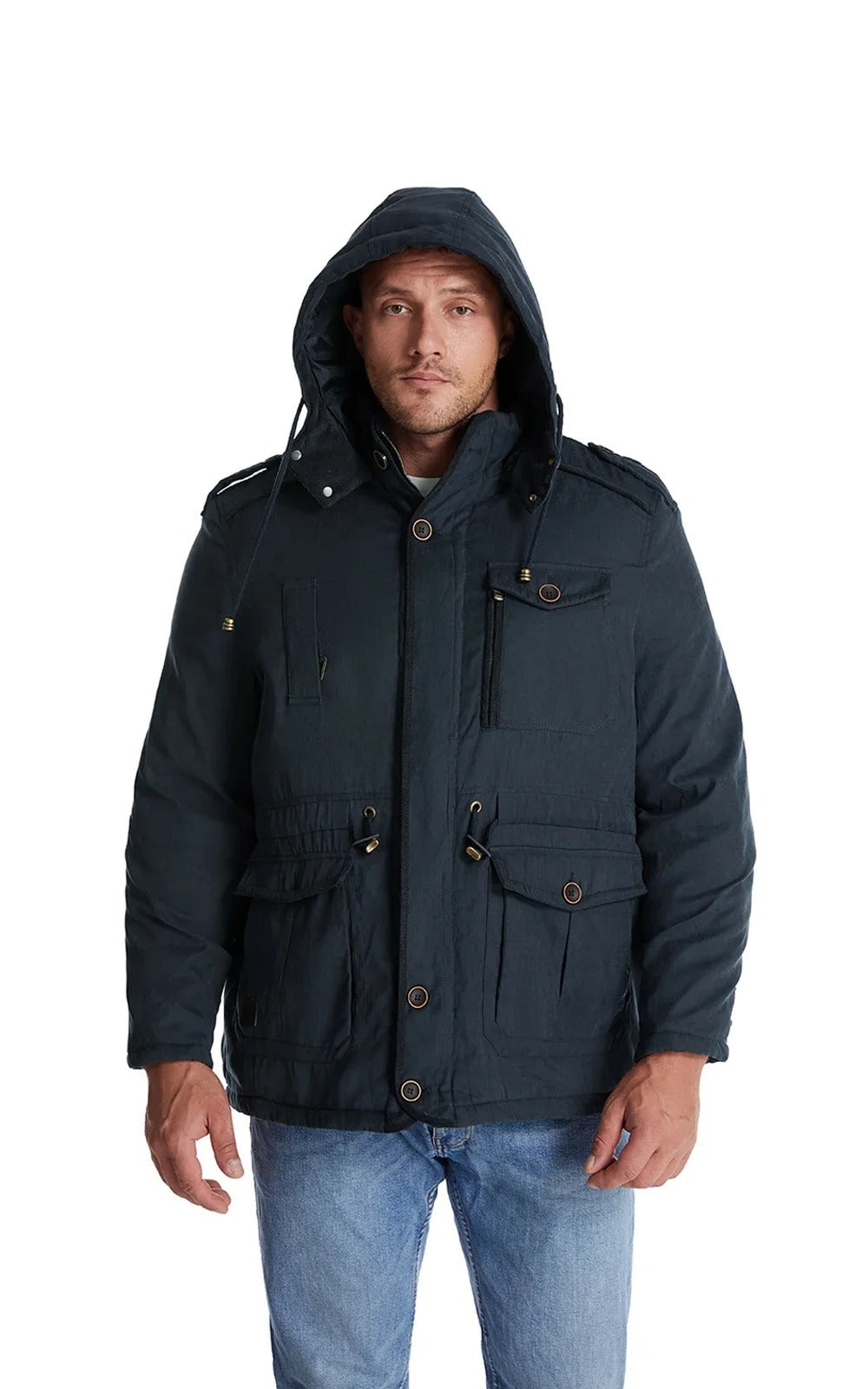 EB | Warme Winterjacke mit Fleece-Futter Gippeto