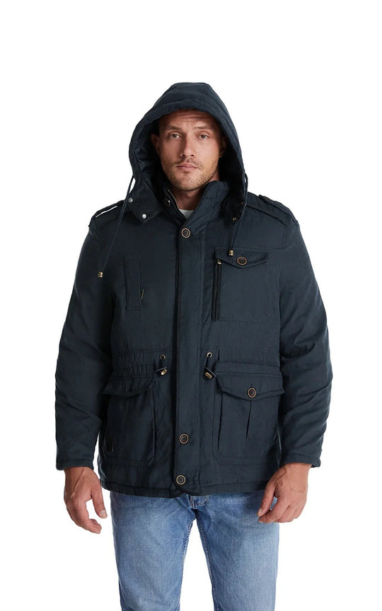EB | Warme Winterjacke mit Fleece-Futter Gippeto