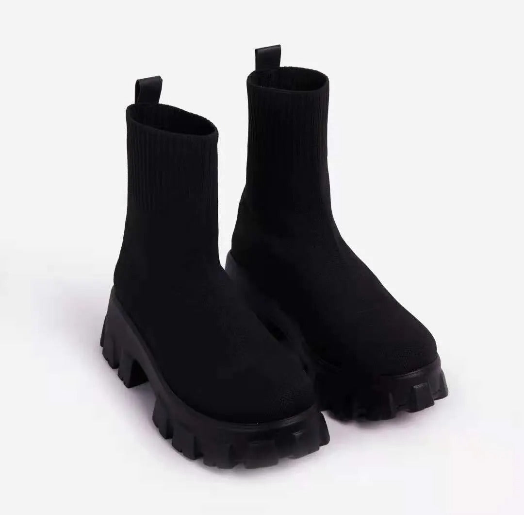 Dicke Sohle Legere Damen Schuhe EB