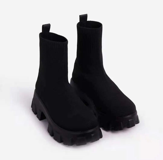 Dicke Sohle Legere Damen Schuhe EB