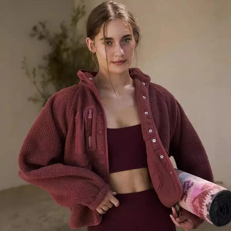 EB | Warme Fleecejacke mit Taschen