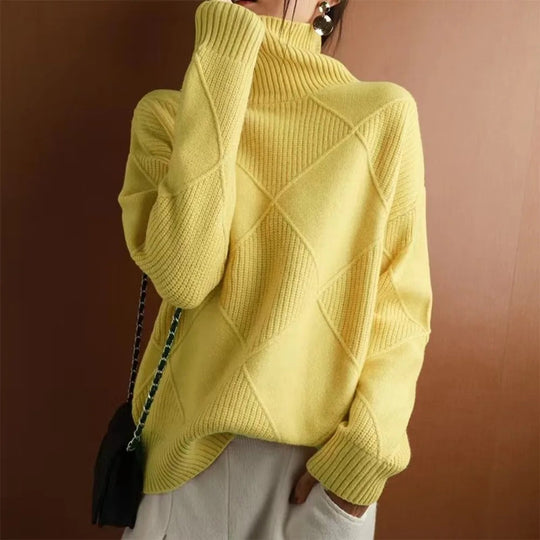 EBMode - Damen Rollkragenpullover