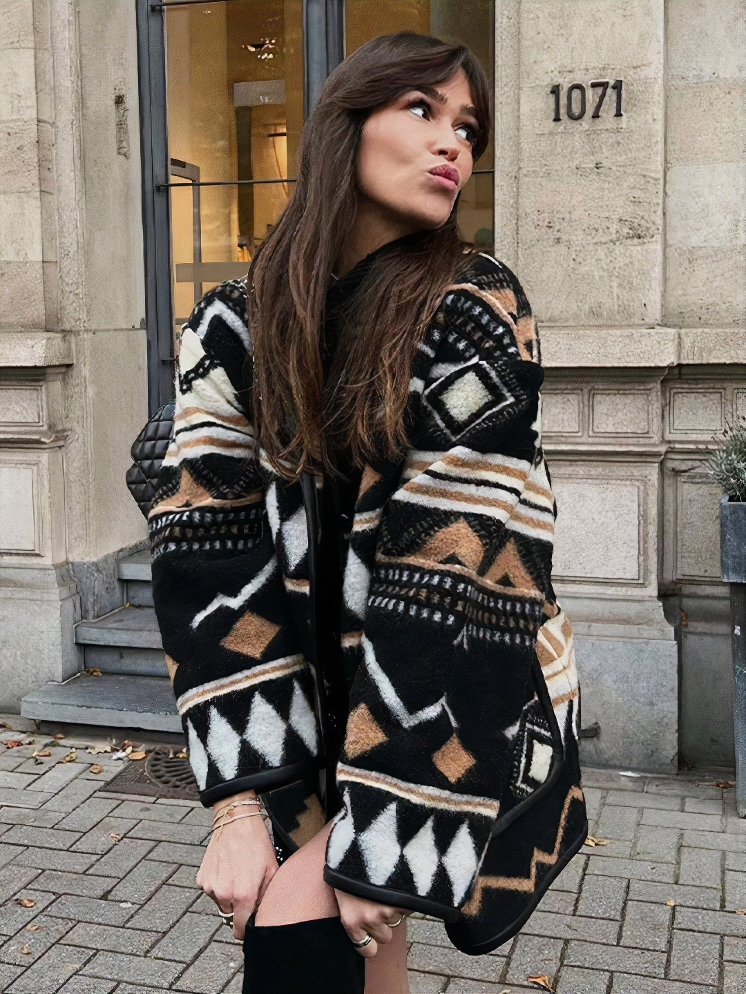 EB | Herbstjacke mit Print