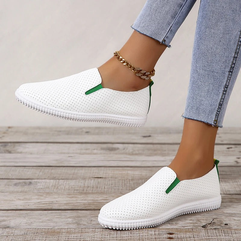 flache Damenschuhe EB