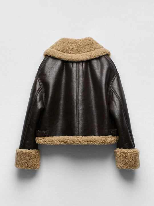 EB | Wärmende Lederjacke