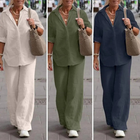 EB | Lässiges Baumwoll-Set Für Damen