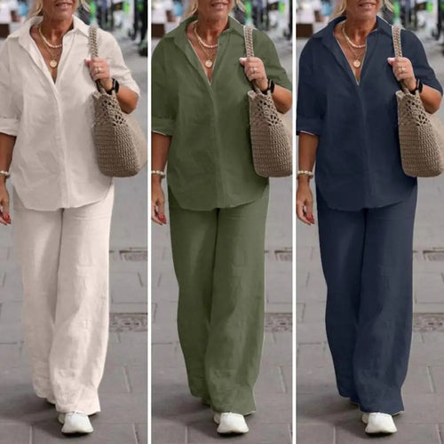 EB | Lässiges Baumwoll-Set Für Damen