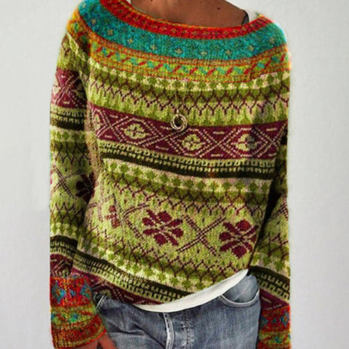 EB | Bequemer Wintersweater - Luxuriöse Baumwollmischung - Warm und stilvoll für den Alltag