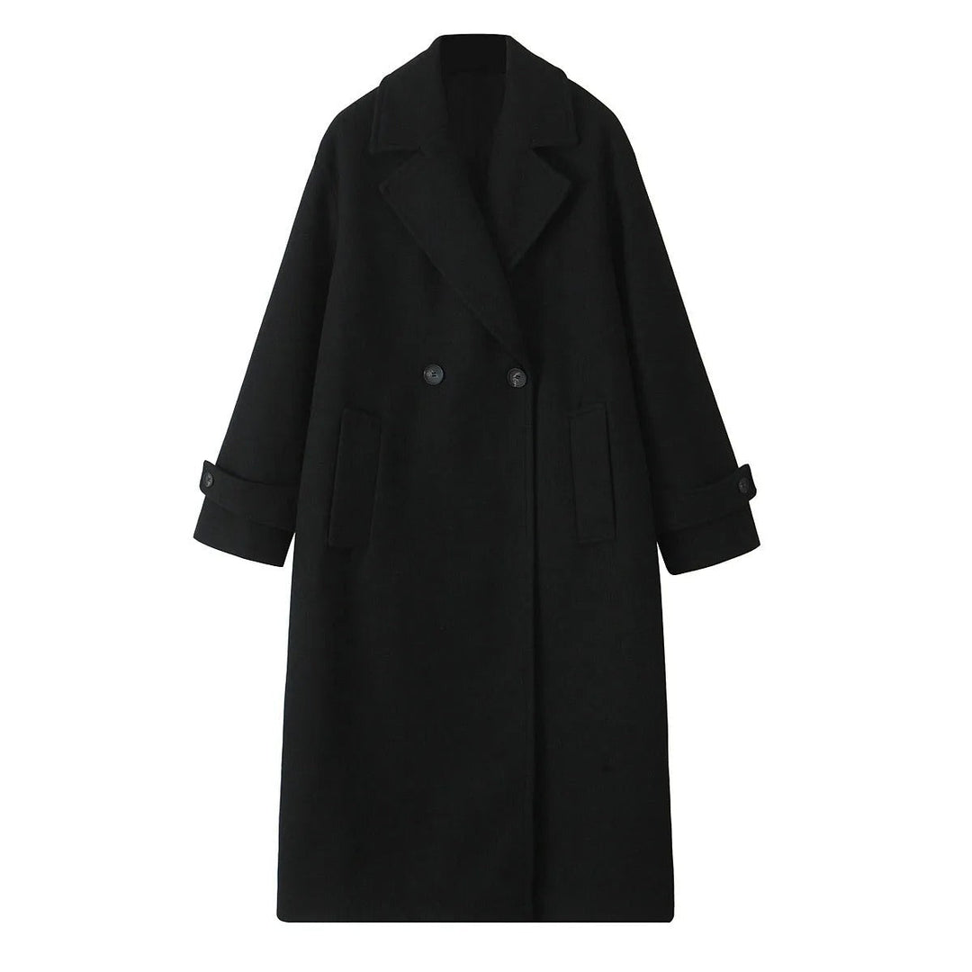 EB | Trenchcoat - Wollmischung - Oversized Fit - Doppelt gefertigt - Klassisches Design