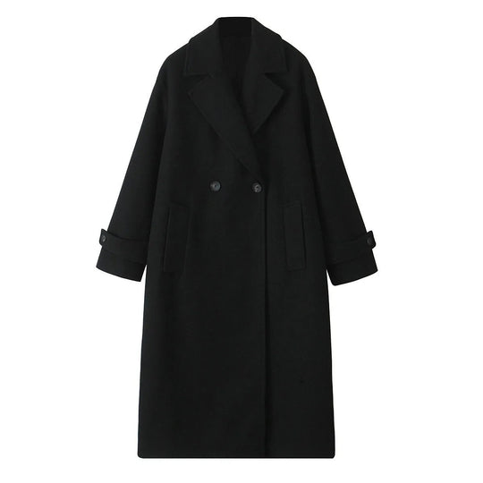 EB | Trenchcoat - Wollmischung - Oversized Fit - Doppelt gefertigt - Klassisches Design