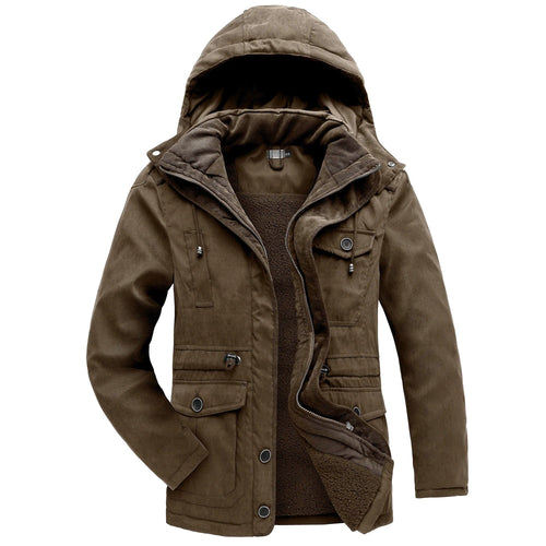 EB | Warme Winterjacke mit Fleece-Futter Gippeto