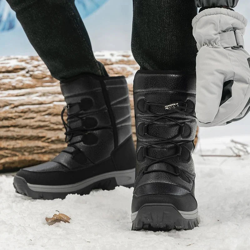 Wasserdichte Winter-Plüsch-Schneestiefel EB