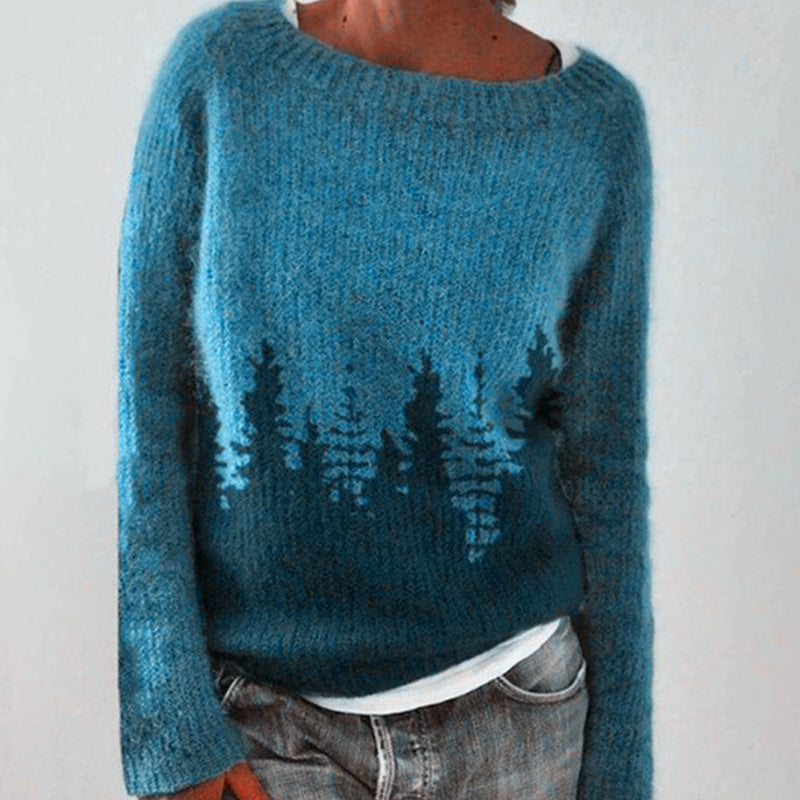 EB | Bequemer Wintersweater - Luxuriöse Baumwollmischung - Warm und stilvoll für den Alltag