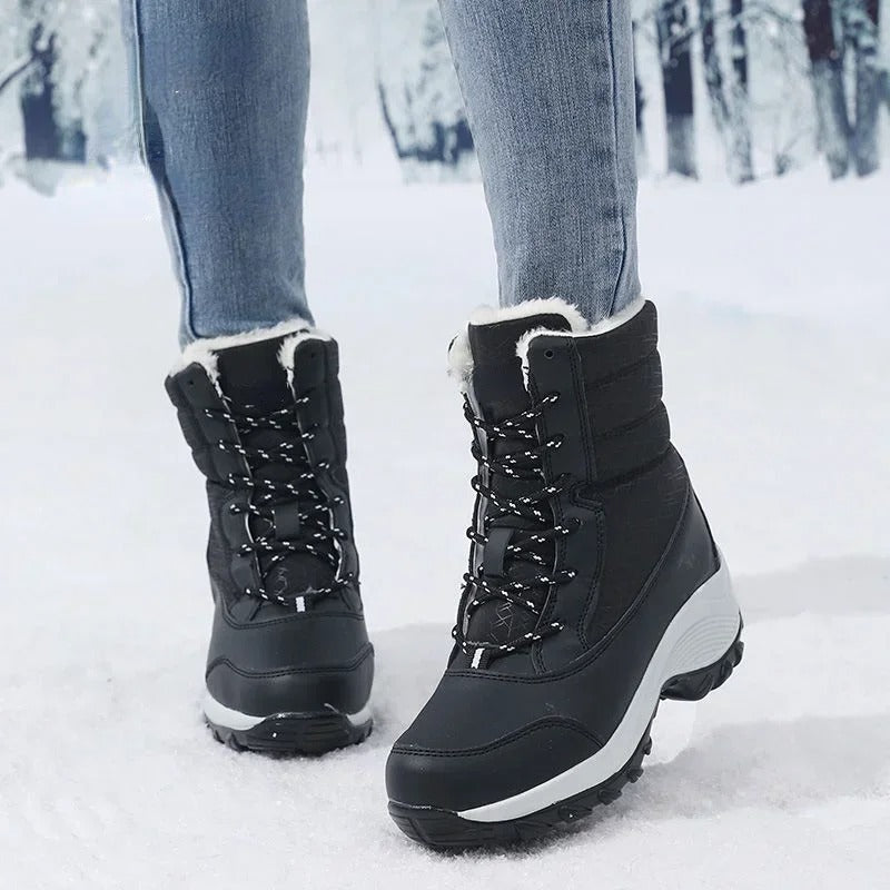 Frauen Plattform Outdoor Schneestiefel EB