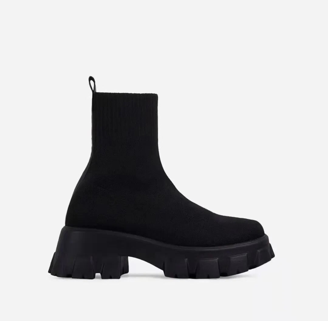 Dicke Sohle Legere Damen Schuhe EB