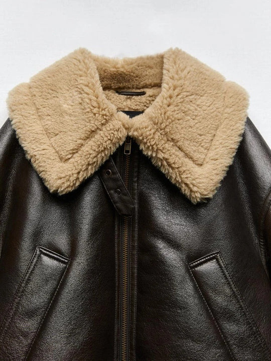 EB | Wärmende Lederjacke
