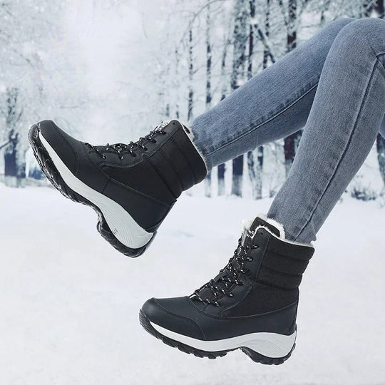 Frauen Plattform Outdoor Schneestiefel EB