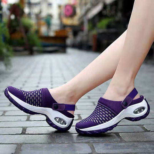 EB | Diabetiker Gehen Orthopädische Luftkissen-Schuhe Zum Hineinschlüpfen