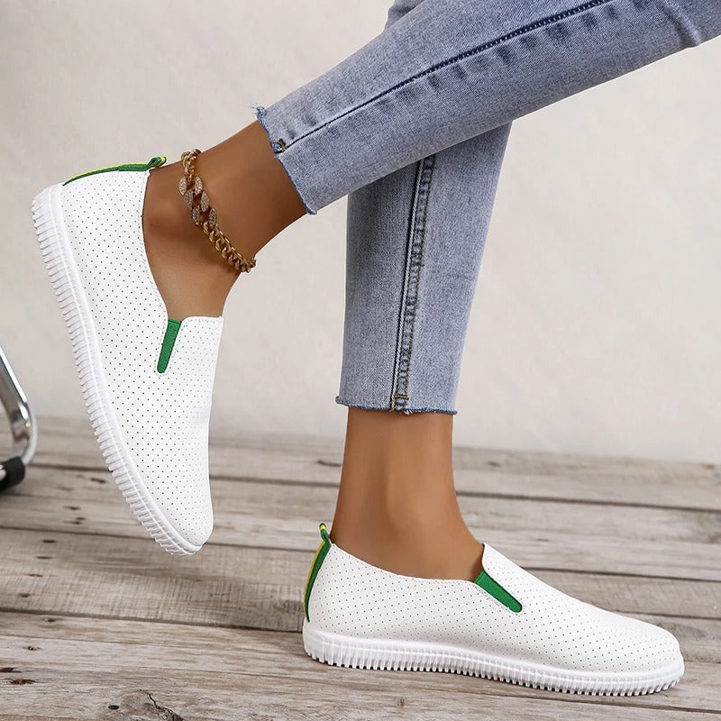 flache Damenschuhe EB