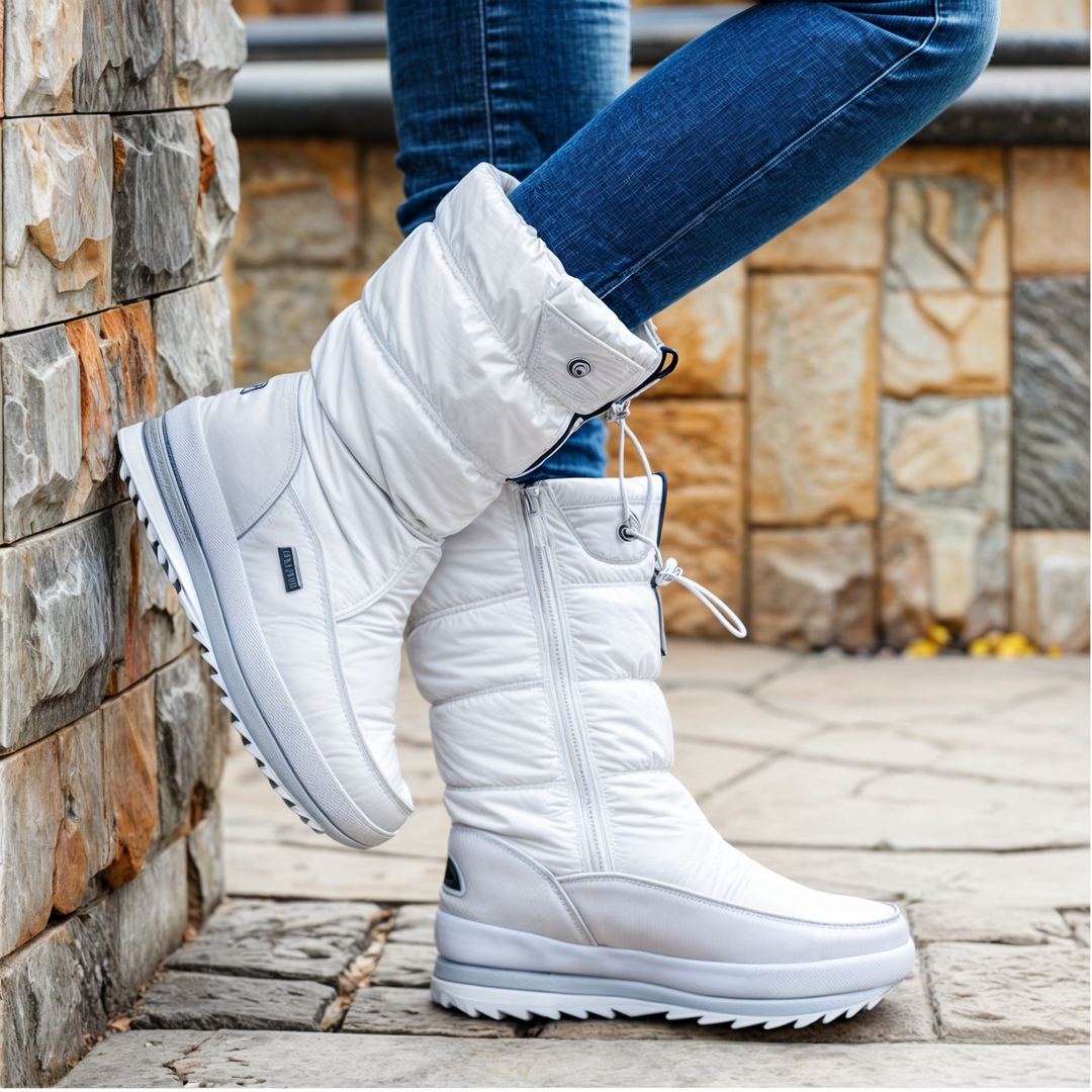 Dicke Plüschwinterstiefel für Frauen EB