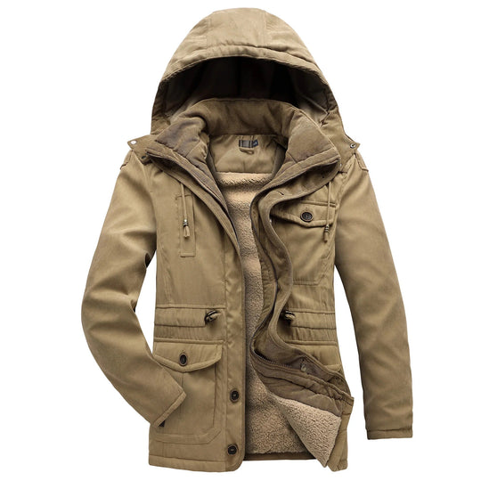 EB | Warme Winterjacke mit Fleece-Futter Gippeto