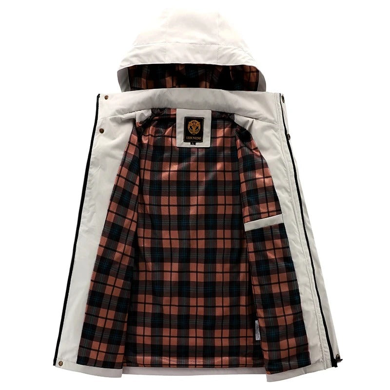 EB | Herren Winterjacke mit Verstellbarer Kapuze Ferdinand
