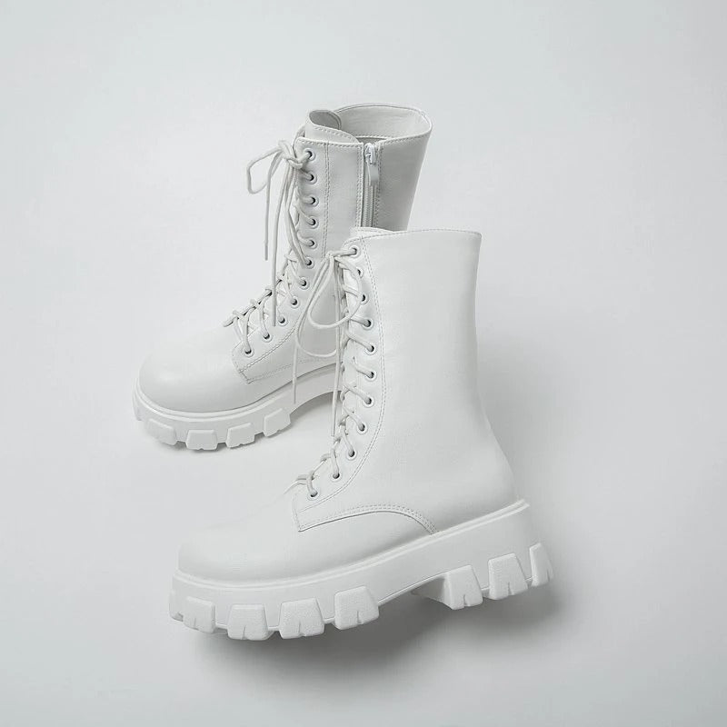 Damenmode Schnürstiefel EB