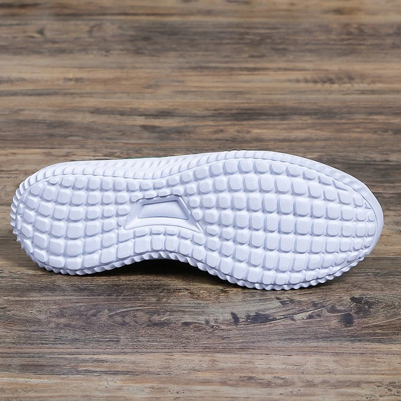 Frauen atmungsaktive Strick-Sneaker EB