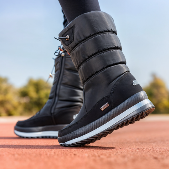 Dicke Plüschwinterstiefel für Frauen EB