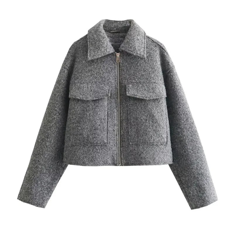 EB | Moderne Jacke mit Taschen für Damen