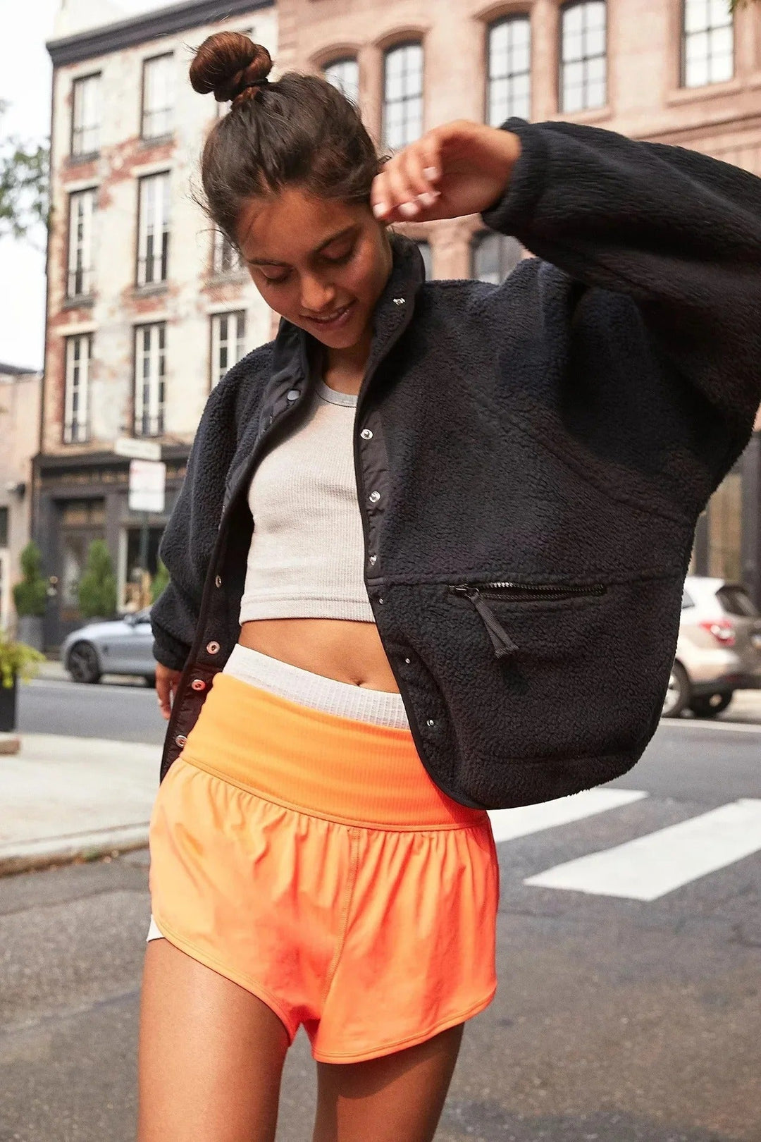 EB | Warme Fleecejacke mit Taschen