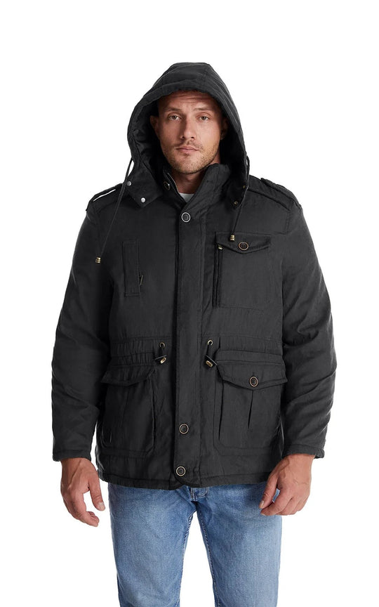 EB | Warme Winterjacke mit Fleece-Futter Gippeto