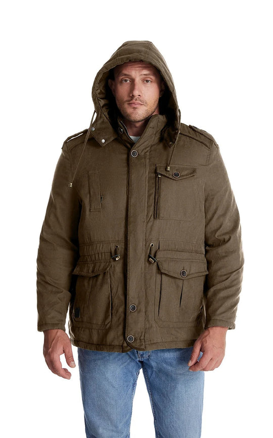 EB | Warme Winterjacke mit Fleece-Futter Gippeto