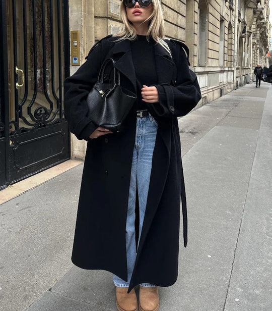 EB | Damen Doppelt-knöpfiger Trenchcoat