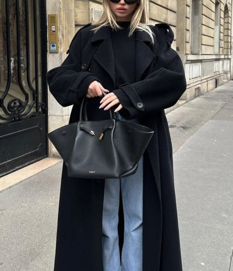 EB | Damen Doppelt-knöpfiger Trenchcoat
